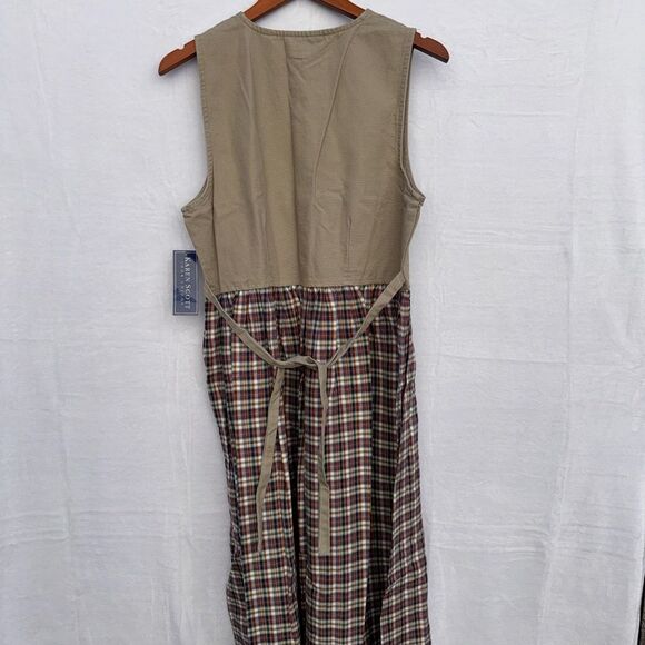 Vintage Karen Scott Plaid Womens Dress Size Small - Picture 11 of 13